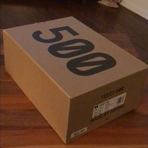 yeezy 500 shoe box